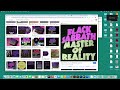 Project 1.1, Graphic Design I, Master of Nostalgia