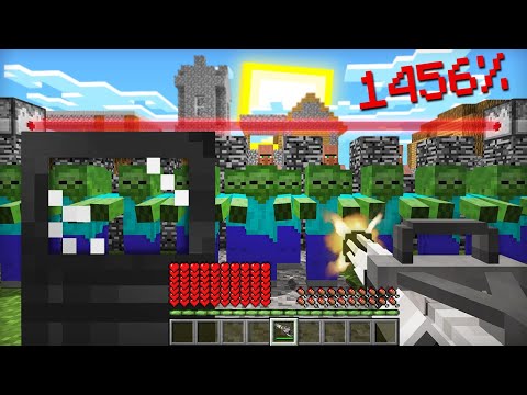 КАК НА 1456 ЗАЩИТИТЬСЯ ОТ ЗОМБИ АПОКАЛИПСИСА В МАЙНКРАФТ | Компот Minecraft