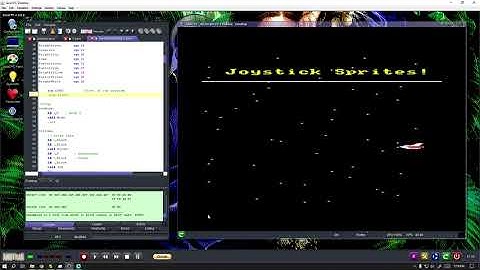 CPC Z80 ASM - Joystick Sprites with Stars!