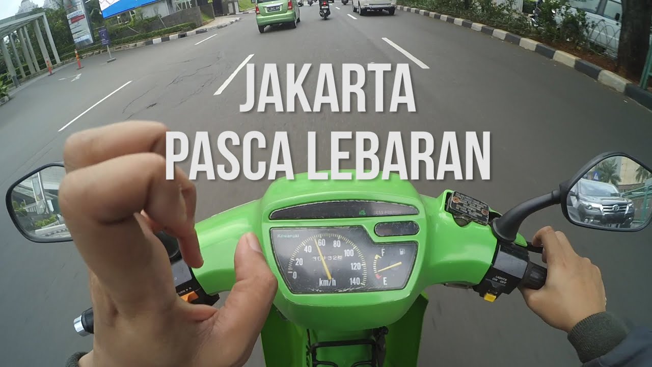 JAKARTA PASCA LEBARAN MONDAY RIDE KAWASAKI KAZE R MUDIK