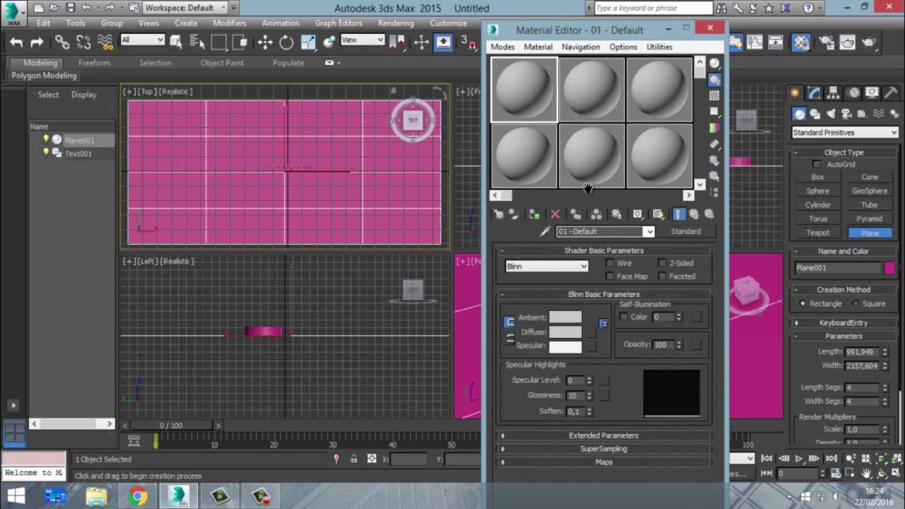 CREAR INTRO SENCILLA 3Ds MAX / PARTE #1 - YouTube