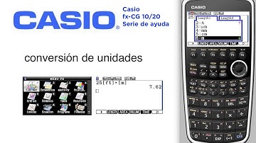 Conversión de unidades