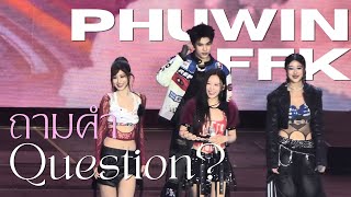 PHUWIN & FAYE FANG KAEW - ถามคำ (QUESTION?) | PondPhuwin SpaceSoul-dyssey Concert (Day2)