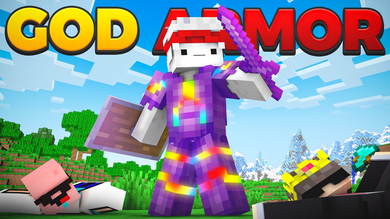 How I Got GOD ARMOUR in This Minecraft SMP