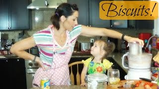 Baking Biscuits With My 2 Year Old
