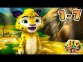 Leo and Tig - Full episodes collection (1-7) - Good Animated Movies for kids - Moolt Kids Toons