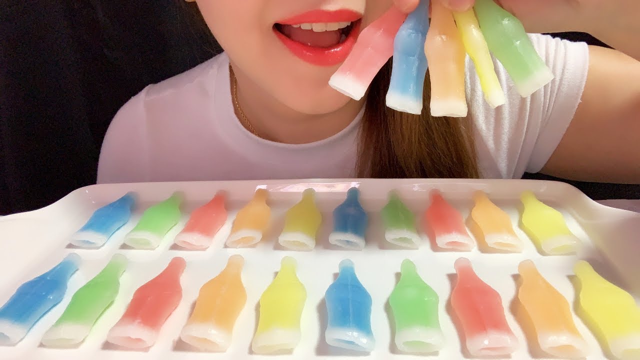 Asmr Nik L Nip Wax Bottles Eating Chewy Sound I Mai —asmr L No Talking Youtube