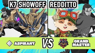 2XKO ▰ K7 Showoff (Warwick / Yasuo) vs RedDitto (Teemo / Yasuo) ▰ High Level Gameplay