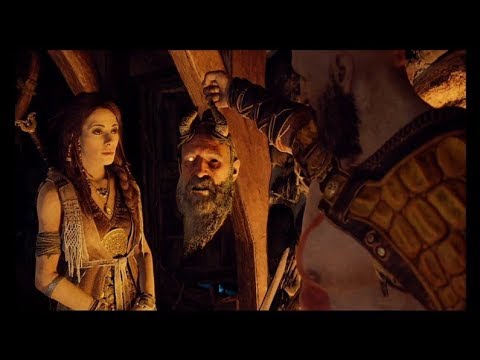 god of war 1 God of War 4 - The Journey - A New Destination - Reaching the Witch with the secret