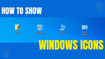 How to Show Desktop Icons in Windows 10/11 (Quick & Easy!)