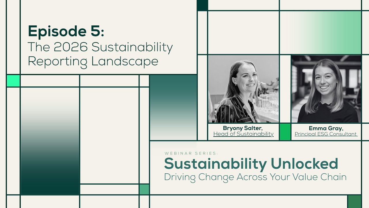 The 2026 Sustainability Reporting Landscape | Positive Planet - YouTube