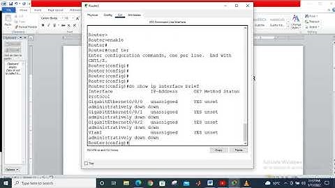 Enable loopback interface on router in packet tracer | packet tracer world