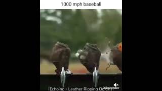Baseball At1000 Mph