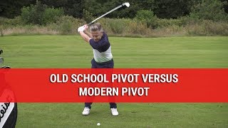 Old School Pivot vs Modern Pivot - Golf Swing Tips - DWG