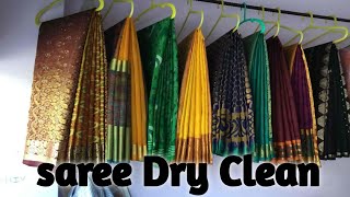 How To Saree Dry Cleaning Process
