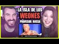 👉 Españoles REACCIONAN a LA ISLA DE LOS WEONES - CHISTE DEL PROFESOR ROSSA | Somos Curiosos