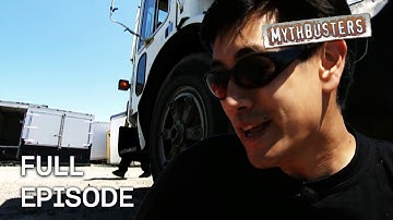 What happens when a car is crushed with someone inside? | MythBusters | S3 E02 | Full Episode