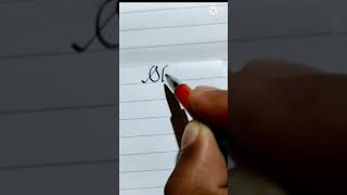 Shruti - name in ultra clean bold handwriting | calligraphy handwriting practice | #shorts