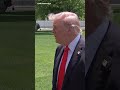 President Donald Trump speaks on Iran