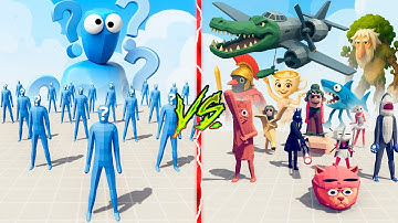 BRAINROT MEME TEAM vs RANDOM UNITS TEAM 🔥 Totally Accurate Battle Simulator TABS