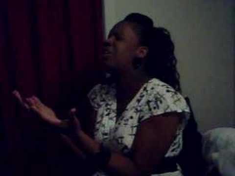 Singing "I Love You Jesus"