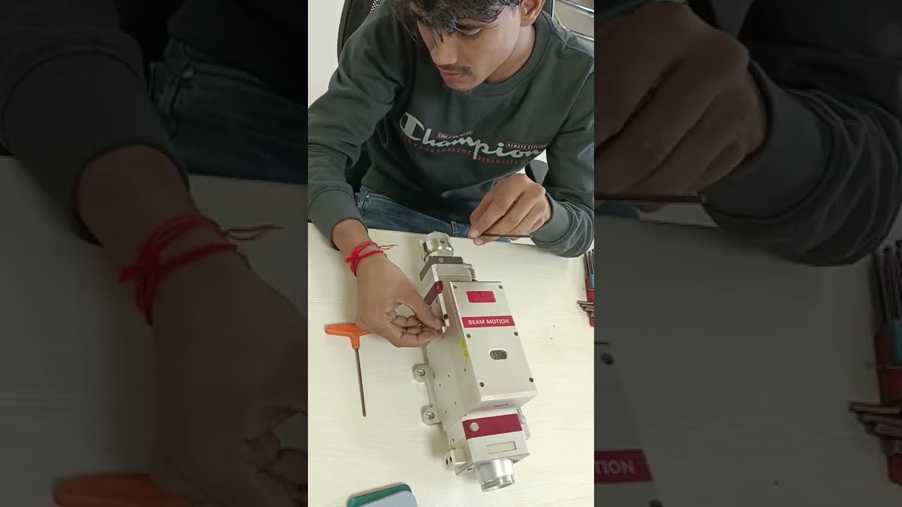 Fiber Laser cutting Head Change Focus Lence