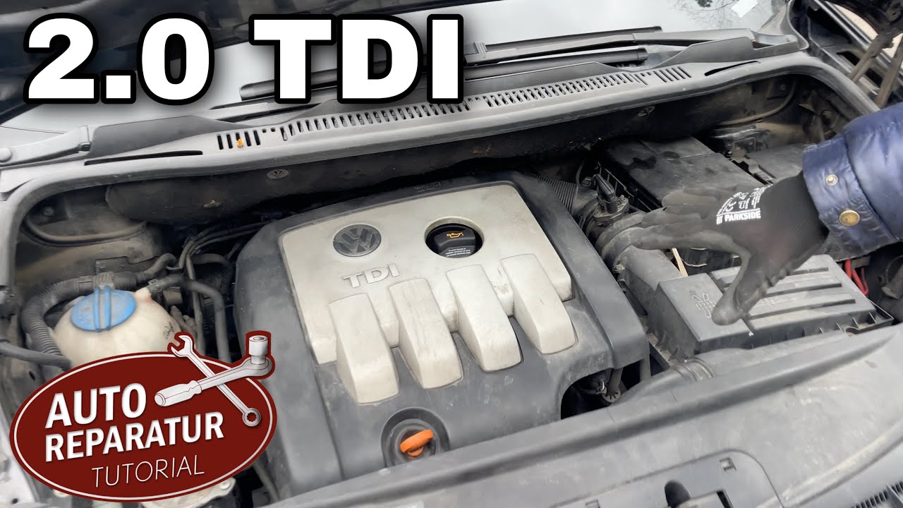 VW Audi Seat Skoda 2.0 TDI startet schlecht  Drosselklappe + Sicherung  (TUTORIAL) 