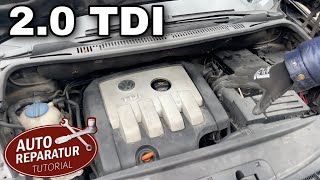 VW Audi Seat Skoda 2.0 TDI startet schlecht | Drosselklappe + Sicherung (TUTORIAL)
