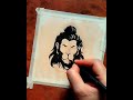 Jai shree Ram 🙏 Pawan Putra Hanuman Jai 🙏#drawing #hanuman #shorts #youtube #youtubeshorts