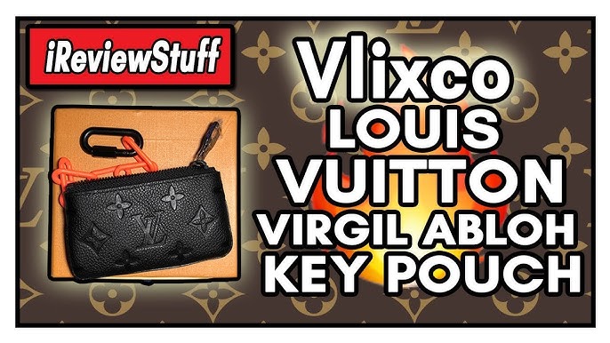 Louis Vuitton x Virgil Abloh Pochette CLE Monogram Key Pouch 'Blue