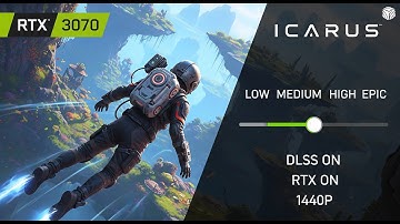 MSI GP66 | RTX 3070 | Icarus | All Settings | DLSS ON | RTX ON | 1440P | Gameplay & FPS Test