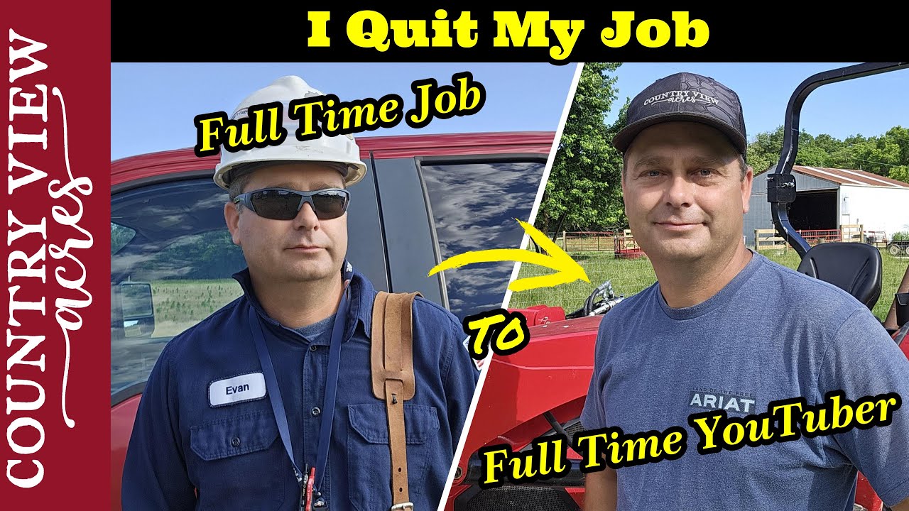 I Quit my Job after 20 years to be a full time YouTuber. - YouTube