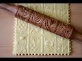 Skalka cookie with pattern Скалка для печенья с узором YouTubeFotoVideo
