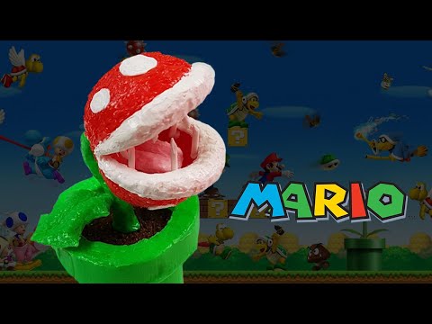 3D Pen Art Creation ♥ Making Mario's Piranha Plant ♥