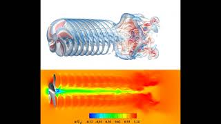 Turbulent flow simulations using openFOAM.