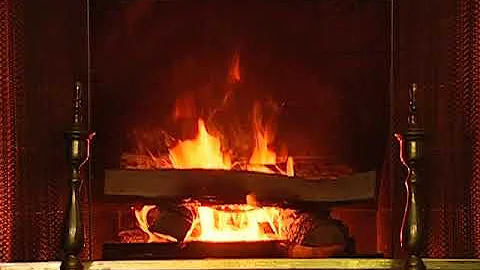 Johnny Mathis - Sleigh Ride (Official Yule Log - C...
