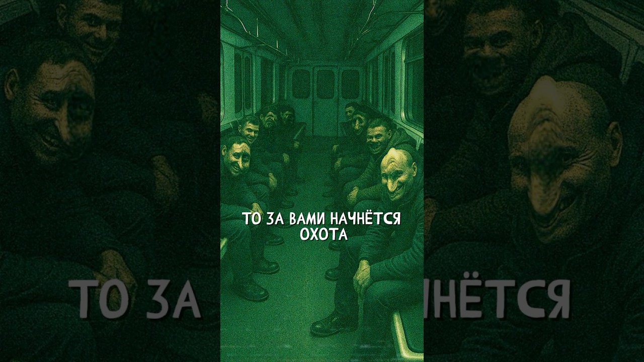 Никогда не заходи в этот вагон метро&hellip; #creepypasta #хоррор #правила #backrooms #horror