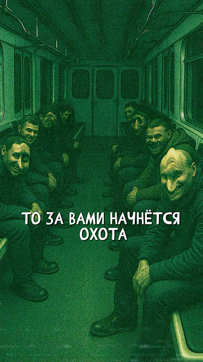 Никогда не заходи в этот вагон метро… #creepypasta #хоррор #правила #backrooms #horror