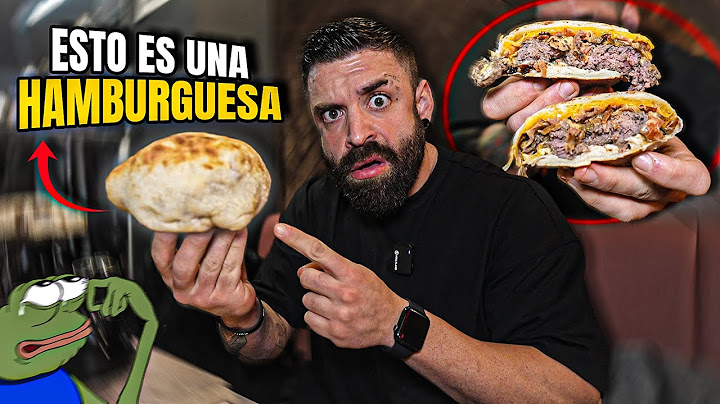 COMIENDO por PRIMERA VEZ HAMBURGUESAS ENVUELTAS en MASA *nunca había probado esto*