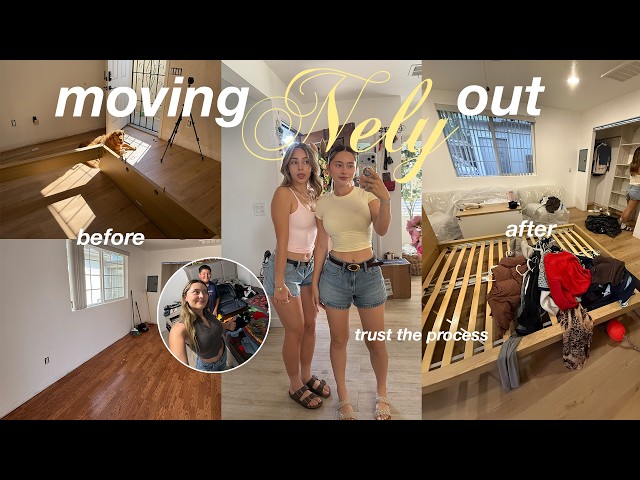 moving out my little sister to her FIRST apartment *renovation, building furniture, packing*