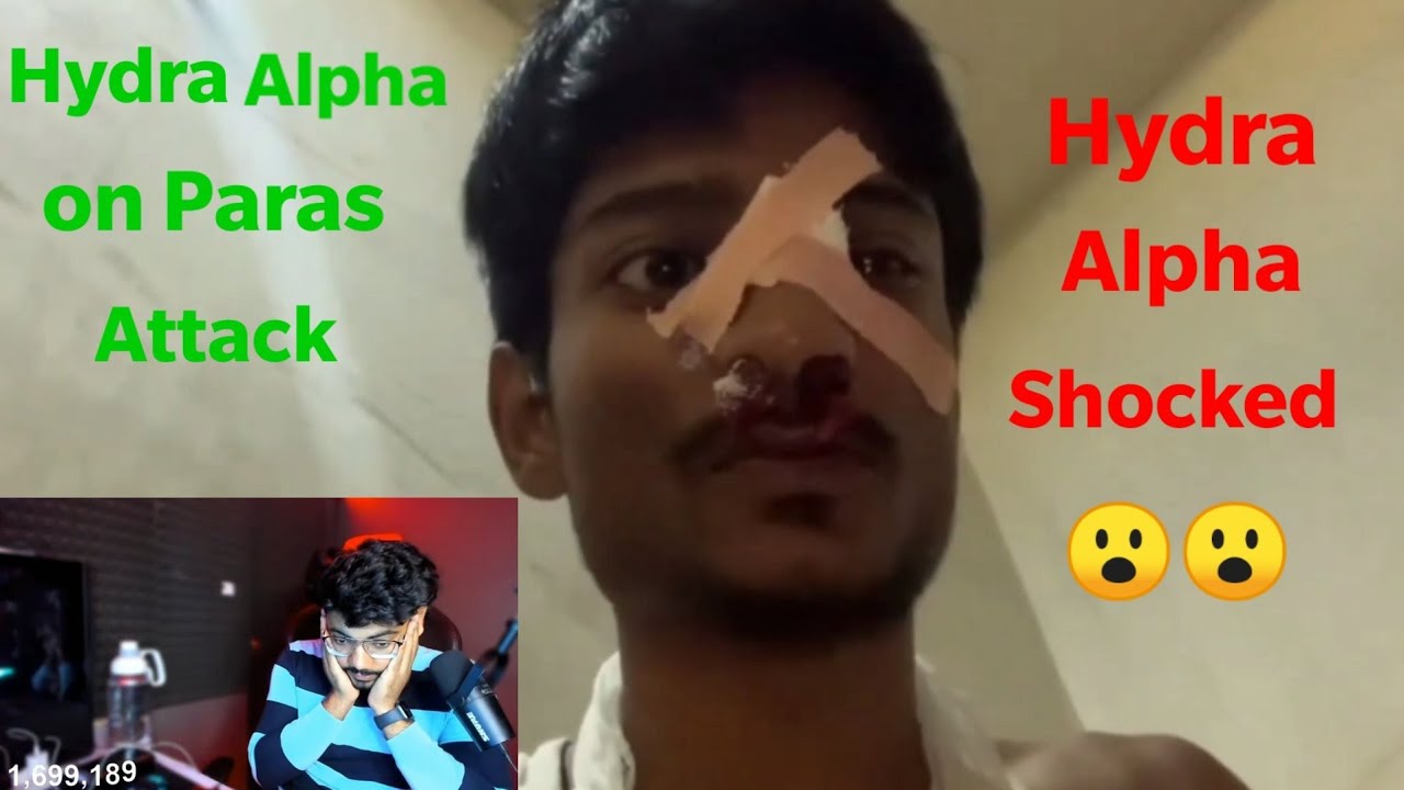 Hydra Alpha react on Paras Attack🙏Hydra Alpha shocked 😮