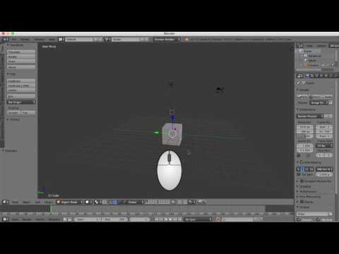Blender3D - Movimentação da camera na Viewport
