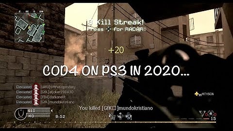 COD4 on PS3 in 2020 with INSANE Clips!