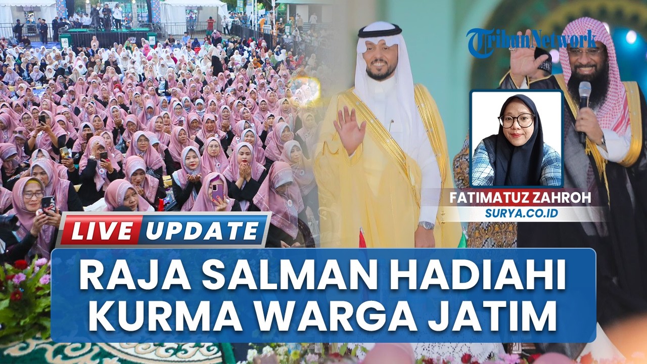 Pecah Tiga Rekor MURI di Surabaya, Gubernur Jatim Terima Hadiah Kurma dari Raja Arab Salman