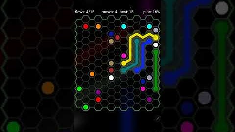 How To Solve Flow Free Hexes Jumbo Pack 2 Level 108 13x13 Board Walk Through Solution Walkthrough