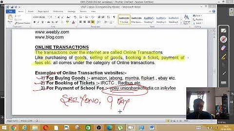 CLASS X 26.6.20 EXPLANATION OF SESSION 3::UNIT 2 WEB APPLICATION