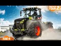 Mit dem XERION beim Fahrsicherheitstraining und im Offroad-Park | Treckertour 2 Tag 4