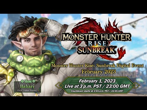 Monster Hunter Rise: Sunbreak Livestream Event