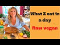 #livingfood #rawvegan #rawveganlife what I eat in a day on a raw vegan diet
