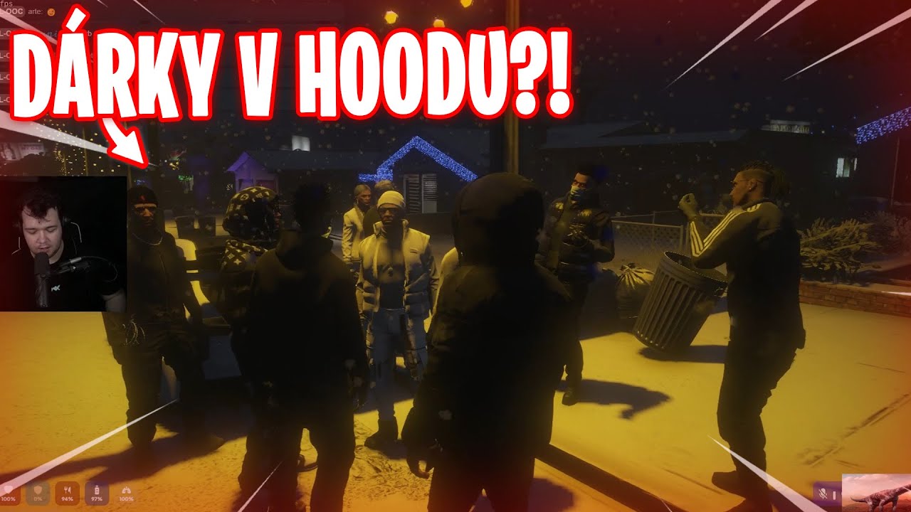 SCHŮZE NA VILLE A TAJNÝ PLÁN… JEŽÍŠEK V HOODU | COMMUNITY RP